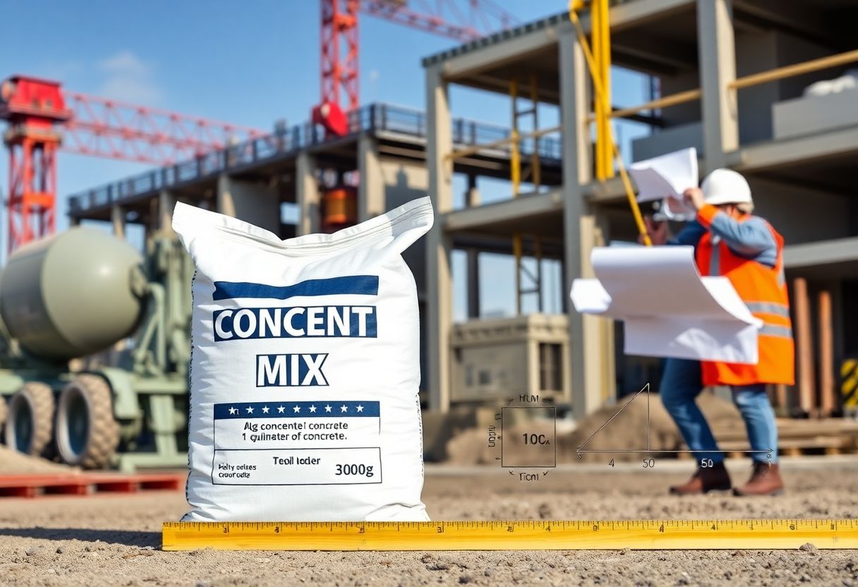 combien de big bag mélange pour 1m3 de béton