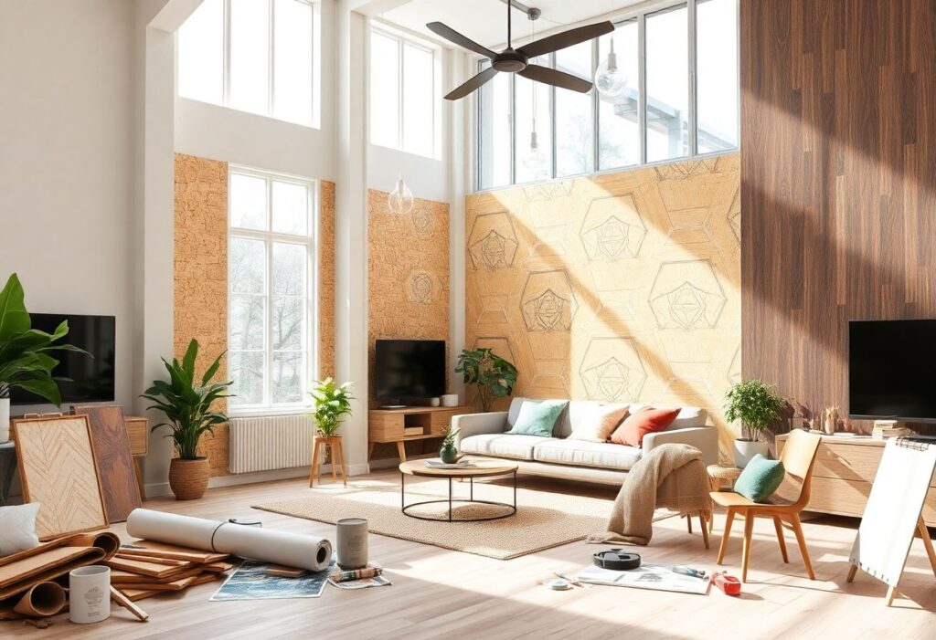 comment habiller un mur en osb