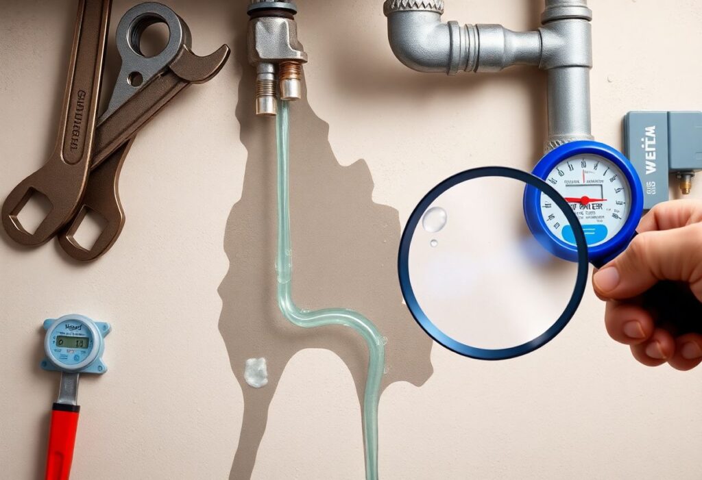 fuite arrivée d'eau