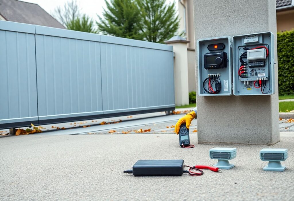 problème ouverture portail beninca