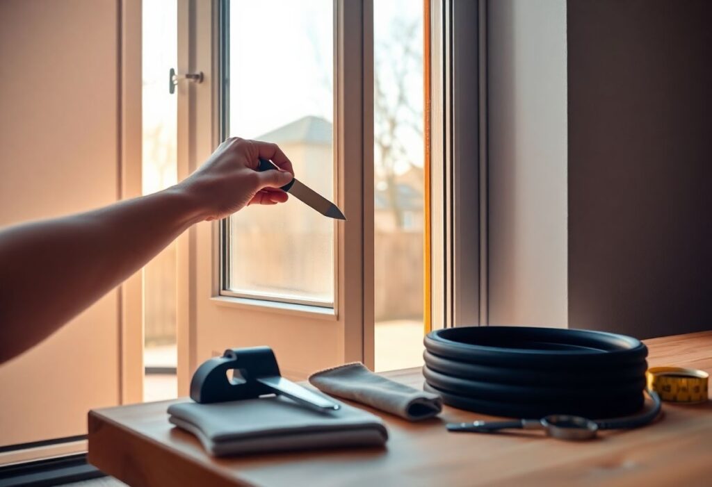changer joint porte d'entrée