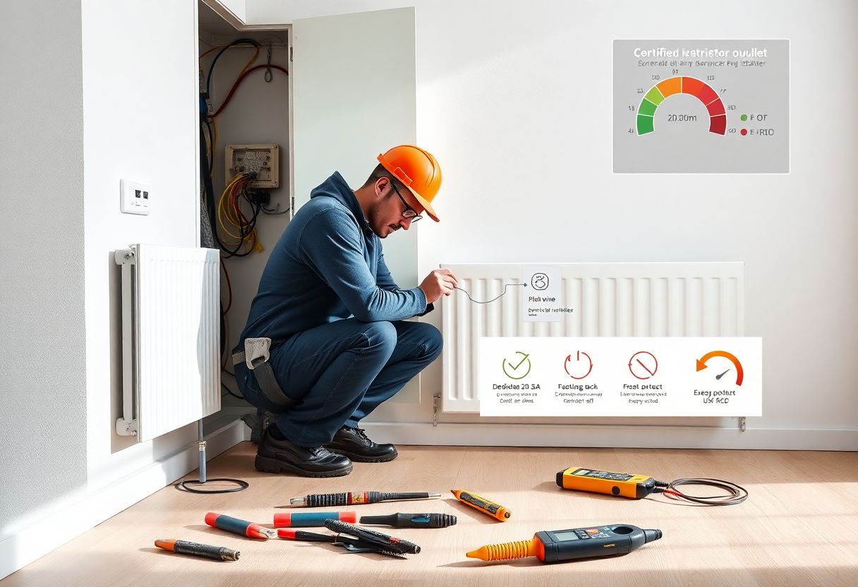 transformer prise electrique en prise radiateur