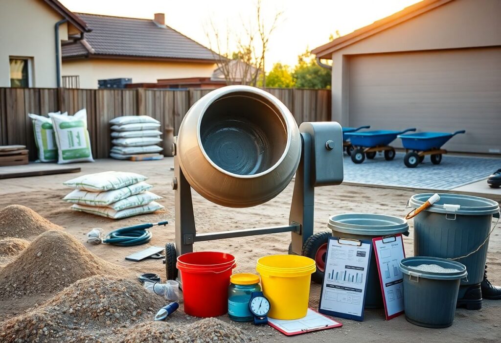 combien de bétonnière pour 1m3 de béton