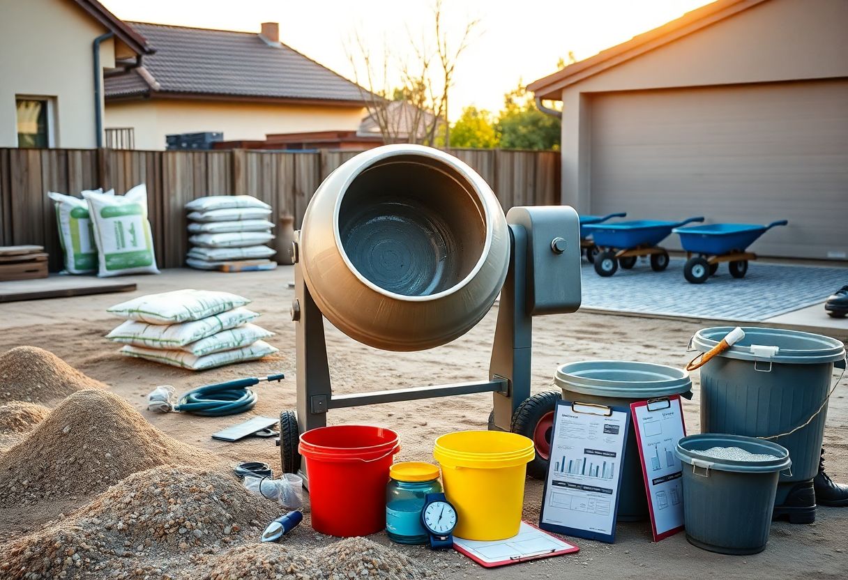 combien de bétonnière pour 1m3 de béton