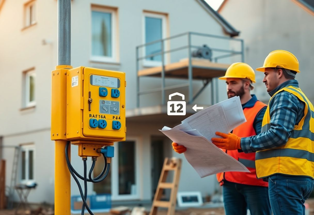 combien de temps peut on garder un compteur de chantier