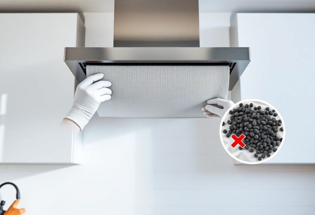 dans quel sens mettre le filtre de hotte