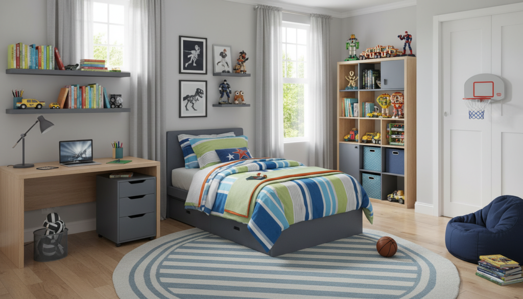 découvrez des idées pratiques et déco pour aménager une chambre de garçon de 10 ans, alliant confort, fonctionnalité et style adapté à ses goûts.