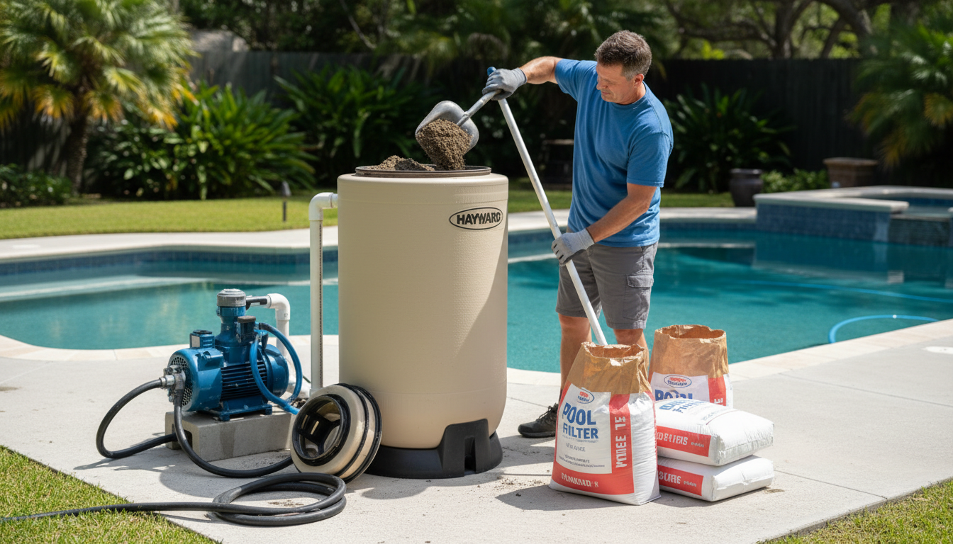 découvrez comment recycler ou éliminer efficacement le sable de filtre piscine usagé pour préserver l'environnement et optimiser l'entretien de votre piscine.