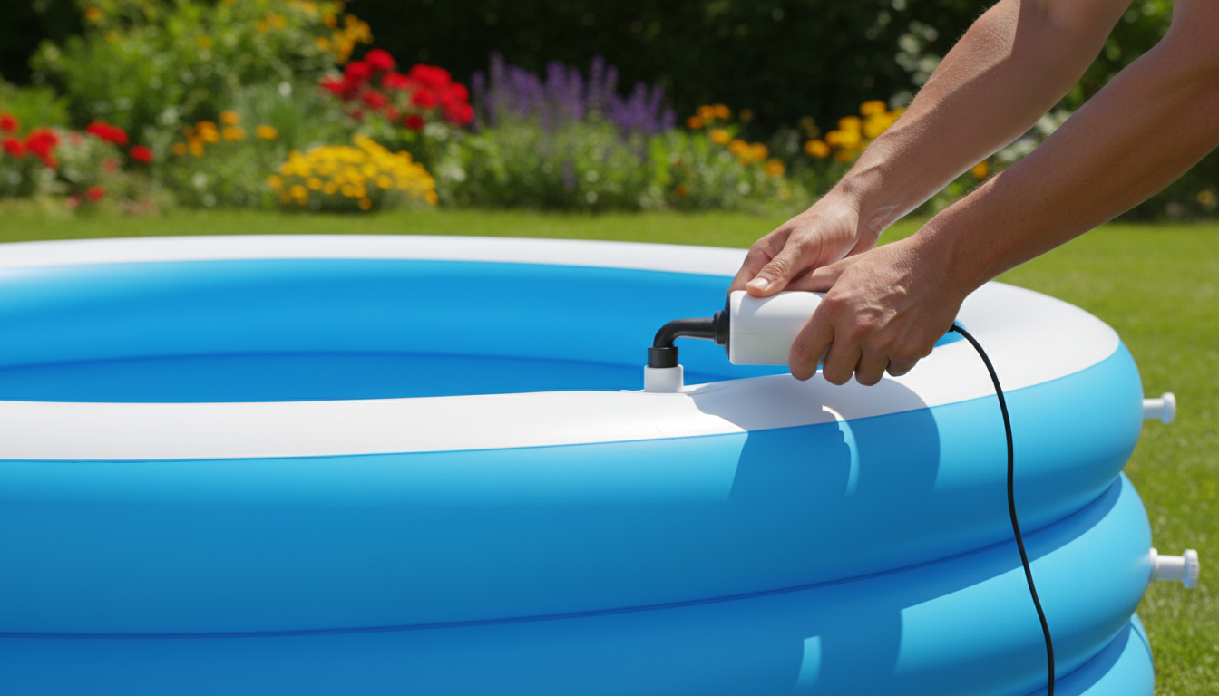 découvrez des astuces simples et rapides pour gonfler votre piscine gonflable sans effort et profiter pleinement de votre été.