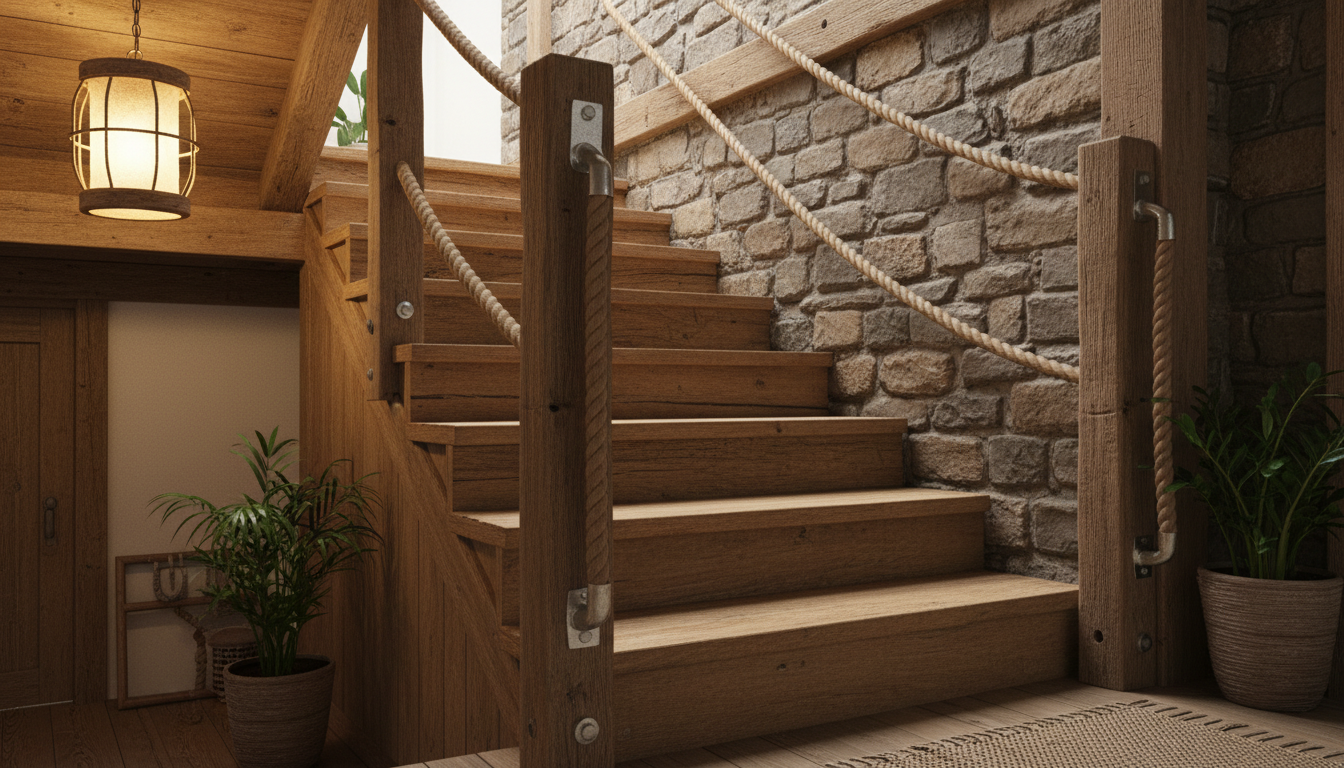 découvrez étape par étape comment fabriquer facilement un garde-corps d’escalier en corde pour allier sécurité et style naturel dans votre intérieur.