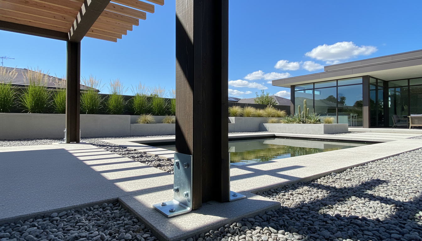 découvrez comment fixer solidement une pergola sur des plots en béton pour garantir une installation durable et résistante aux intempéries.