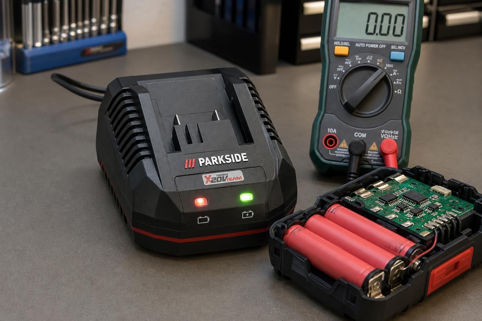 découvrez comment résoudre le problème du chargeur parkside qui clignote en rouge et vert avec nos astuces simples et efficaces pour un chargement optimal.