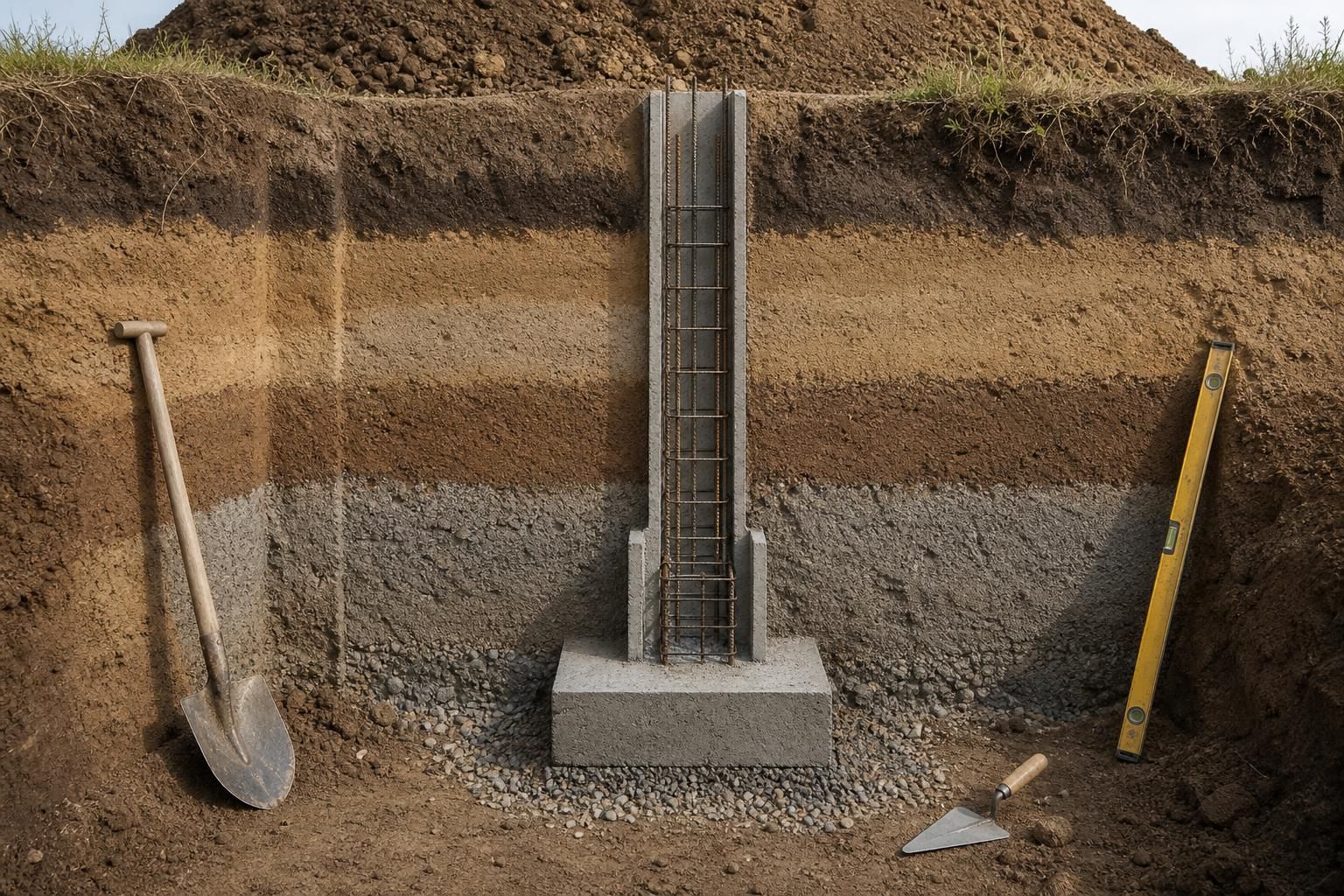 découvrez quelle profondeur est recommandée pour une fondation de mur d'une hauteur de 1m80 afin d'assurer stabilité et durabilité à votre construction.